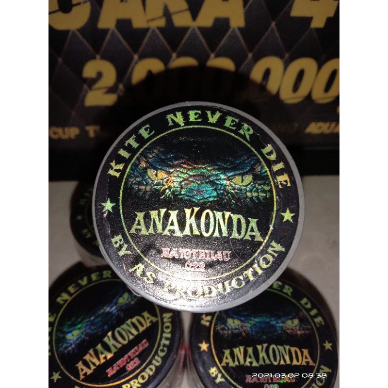 MATOT HIJAU ANACONDA