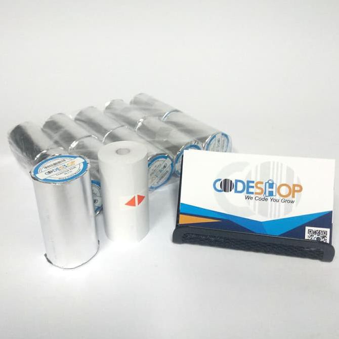 

Paling Dicari] ( 1 Pack ) 57X30Mm Kertas Kasir Thermal 57X30 Coreless ( Isi 10 Roll )