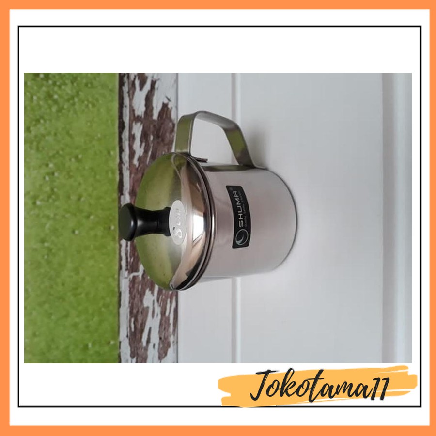 WV. SHUMA MUG STAINLESS 8 CM / SHUMA CANGKIR STAINLESS 8 CM / SSC008