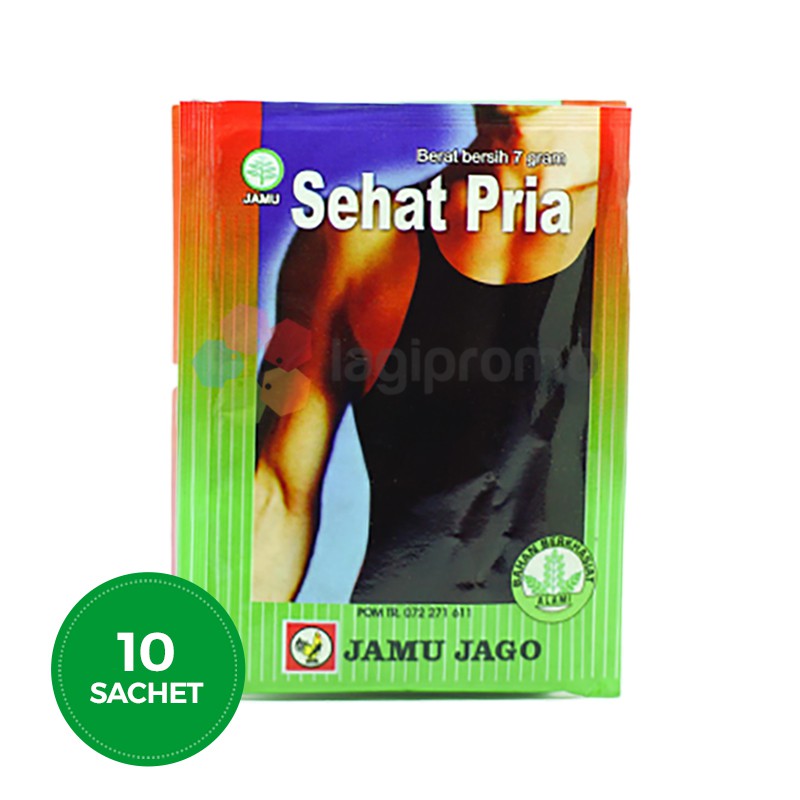 Jamu Jago Mutu Tinggi Sehat Pria 10 Sachet Menyegarkan Badan Alami