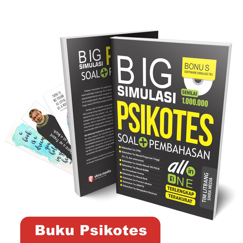 Big Simulasi Psikotes Bestseller Shopee Indonesia