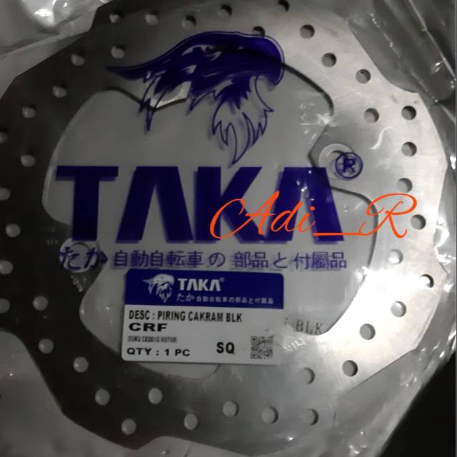 PIRINGAN DISC CRF PIRINGAN CAKRAM CRF 150 L BELAKANG