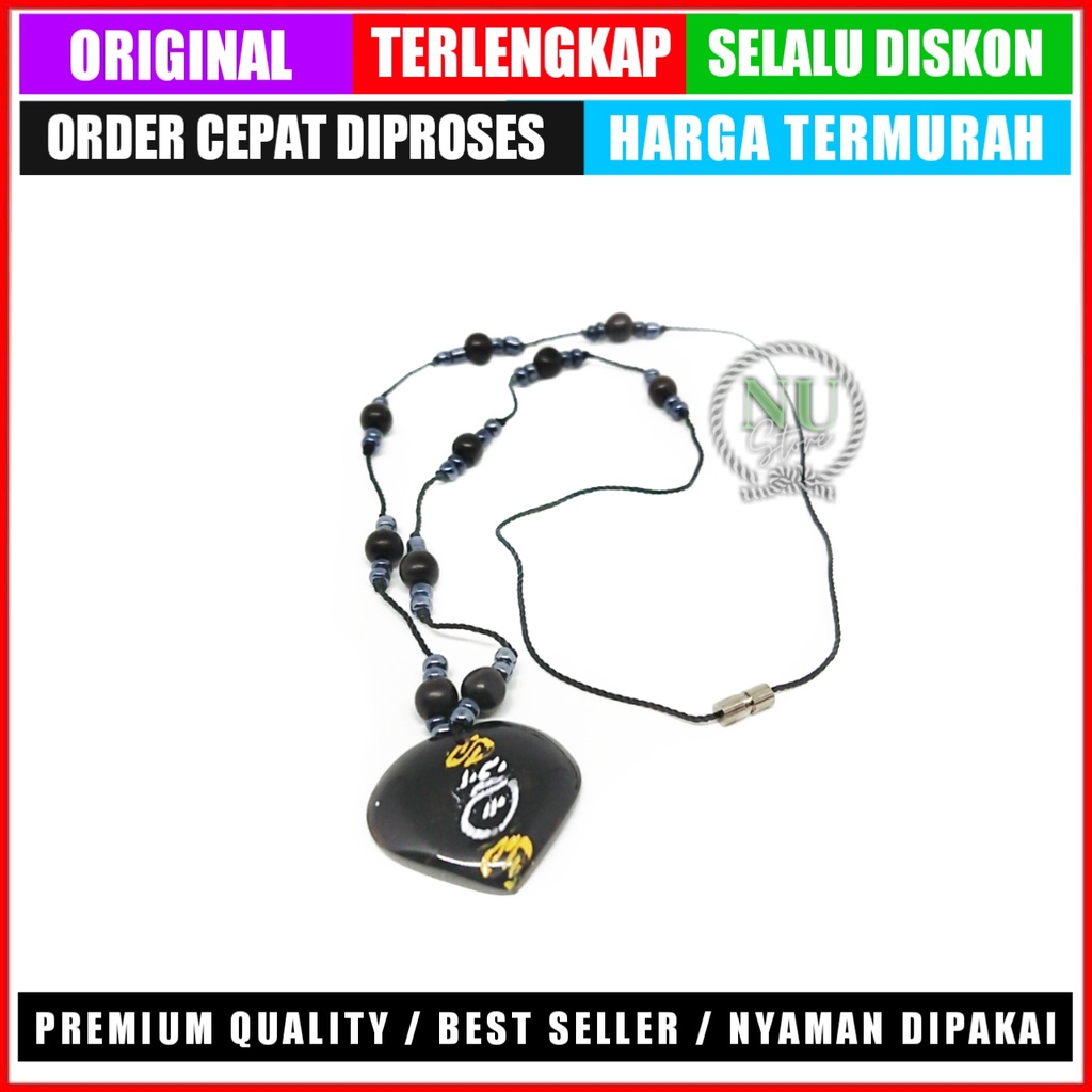 Kokka Original/Kalung Kaukah Kokka Manik Manik Darkah Hitam/Kokka Ori/Asli