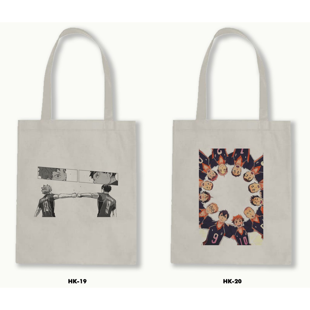 TOTE BAG BLACU - HAIKYUU (ANIME) .02