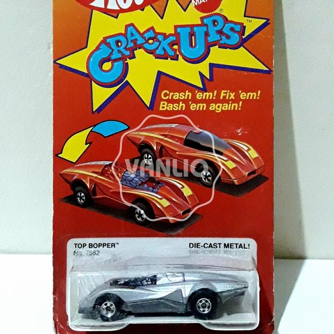 HOT WHEELS CRACK UPS MADE IN HONGKONG TOP BOPPER TURBO FVBF65125D