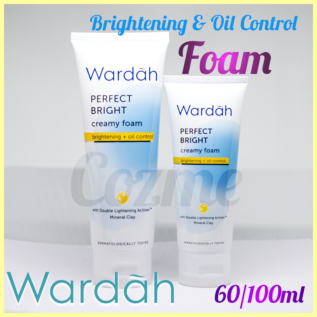 WARDAH Perfect Bright Oil Control Creamy Foam