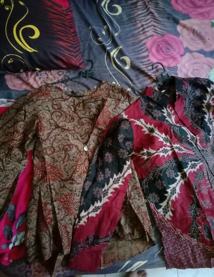 Kemeja Batik Lengan Panjang 021 Risna Batik Hrb026 Hem Batik Pria Lengan Panjang Katun Primisima