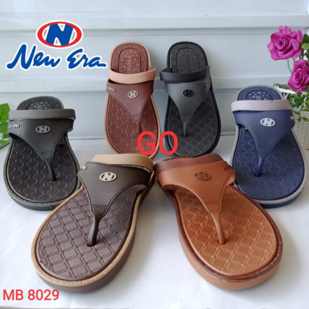 gos NEW ERA MB E 8029  SANDAL JAPIT Pria Sendal Karet Pria 39-43