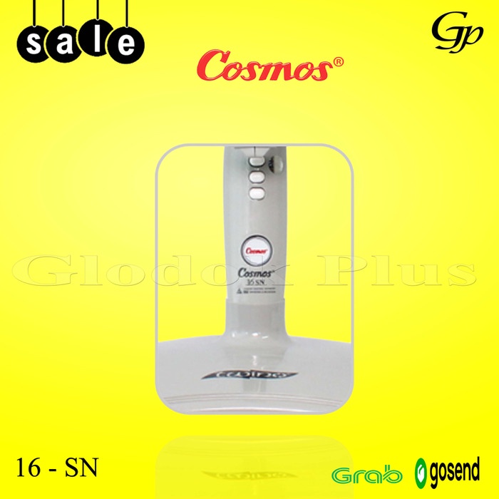 Cosmos 16SN twino kipas angin 2in1 inch Stand Desk fan 16-SN berdiri twino 2 in 1