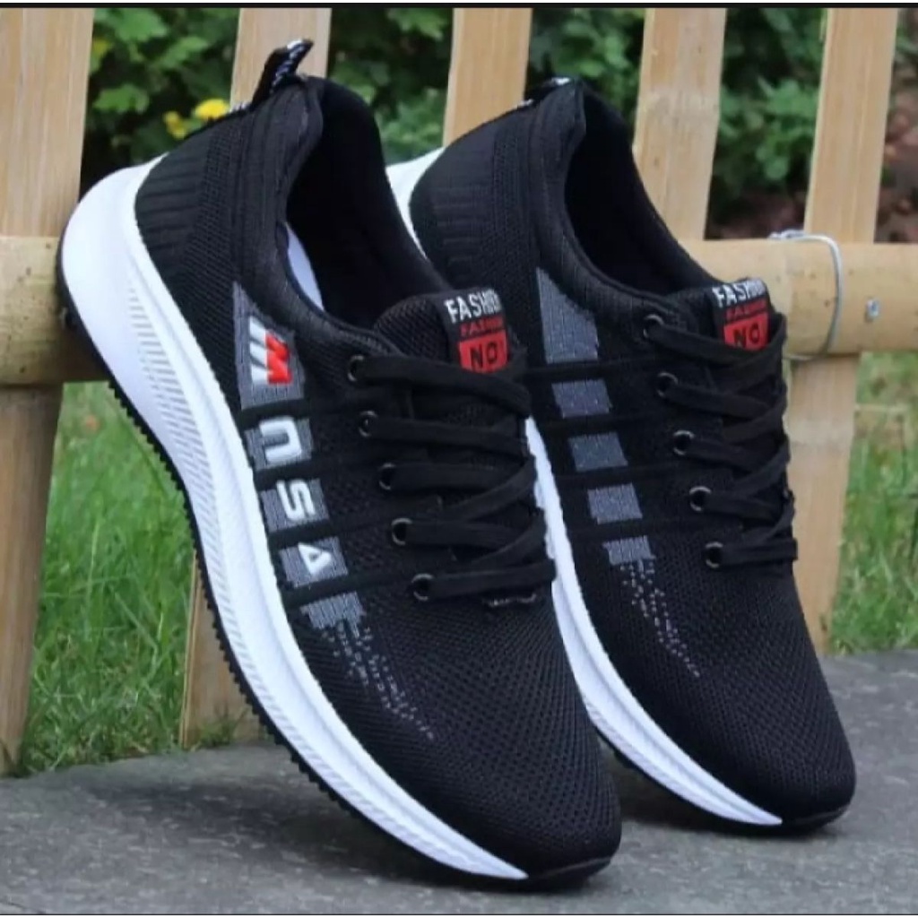 Sepatu Pria Sneakers Running NSA Sporty Terbaru Termurah / Alody's Collection