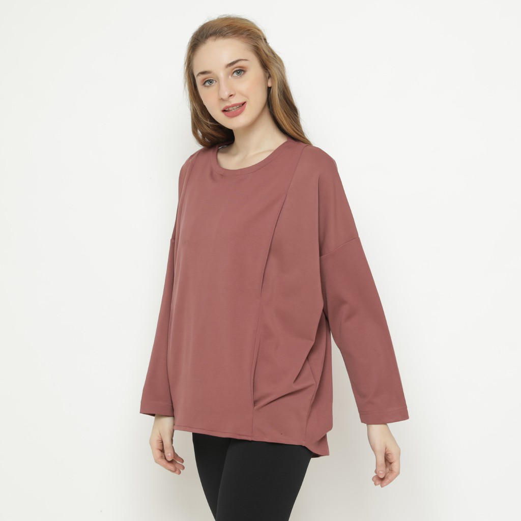 

MONOMOM Rose Top - Baju Menyusui Nursing Wear Stylish Premium