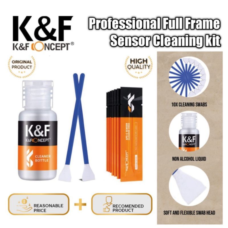 K&amp;F Professional 24mm Full Frame Sensor Cleaning kit