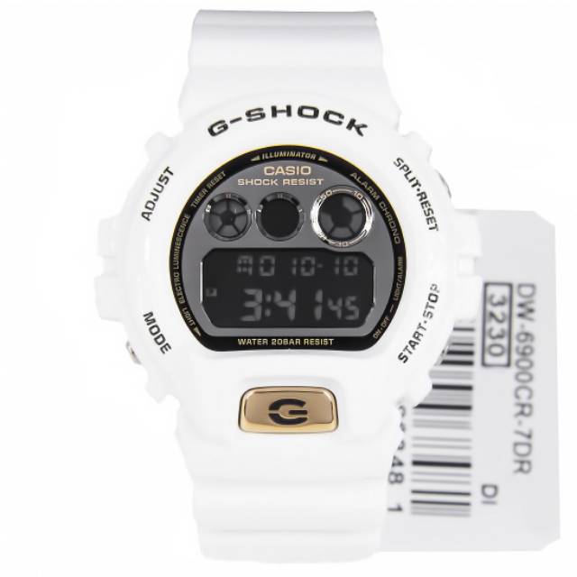 Casio G-Shock DW-6900CR-7DR
Putih Mens Digital Watch Original