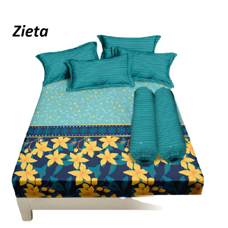 SS Sprei Aloha Corak 160 160x200 Queen Size No 2 Printing