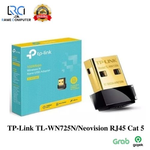 TP-Link TL-WN725N 150Mbps Nano Wireless Wi-Fi USB Adapter