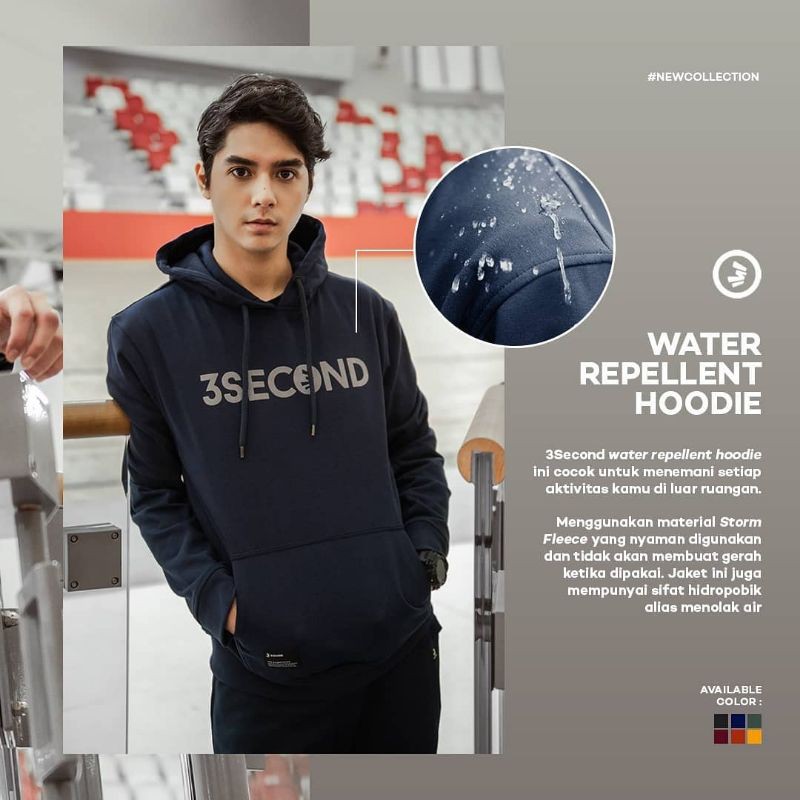 JAKET 3SECOND ALGAZALI ORIGINAL TERBARU JAKET HOODIE 3SECOND ORIGINAL