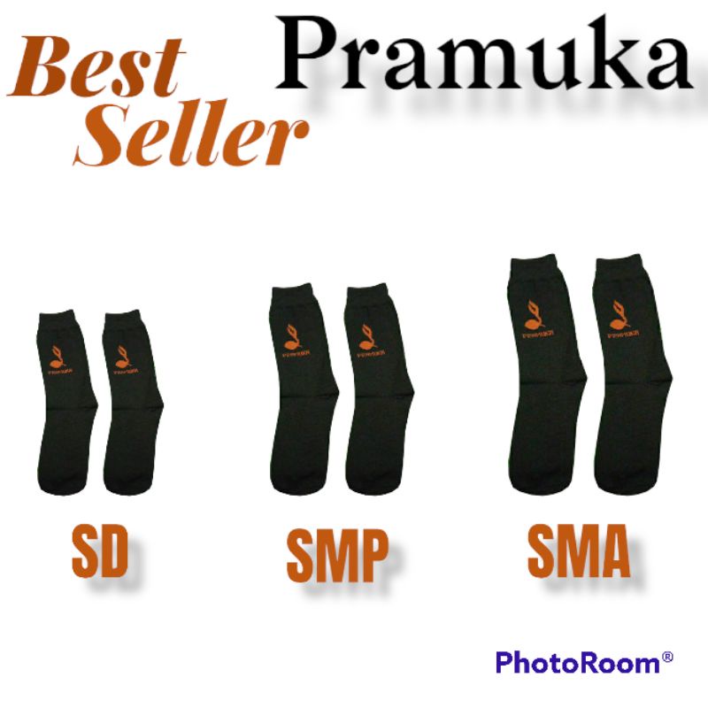 Kaos Kaki Anak Sekolah Pramuka SD SMP SMA motif tunas kelapa bahan katun