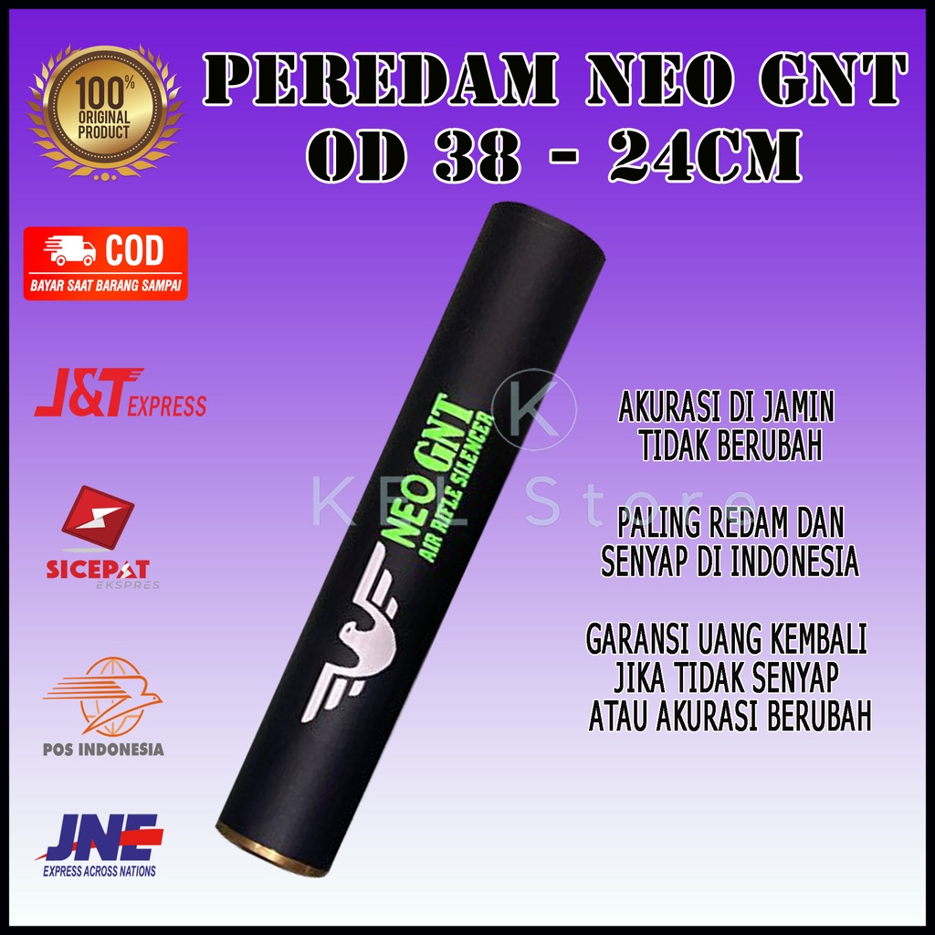Peredam Neo GNT Peredam PCP Peredam Uklik Peredam Super senyap