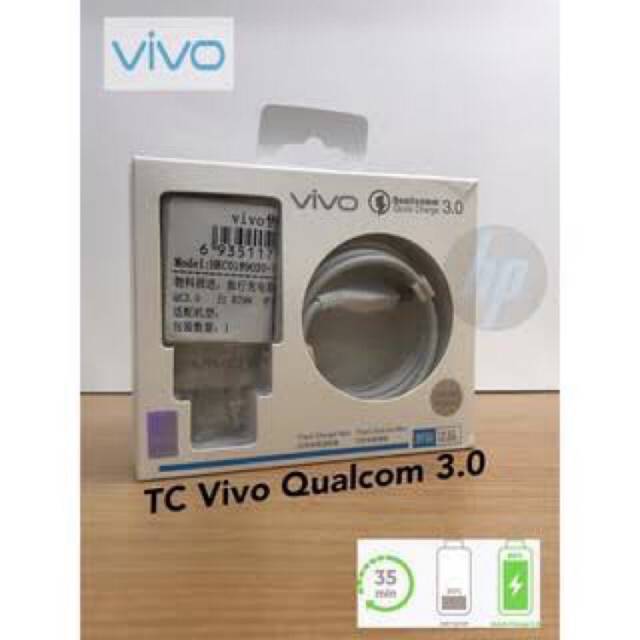 Charger VIVO VOOC Original Qualcomm 3.0 Quick Fast Charging