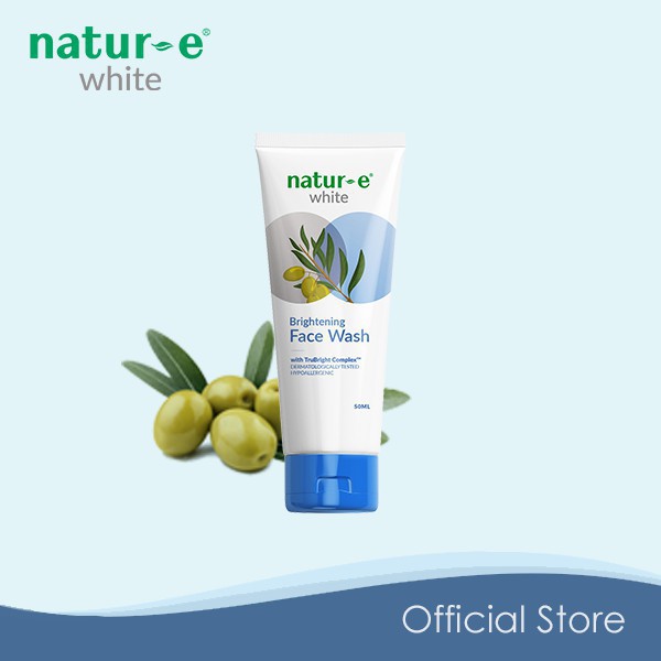 NATUR-E WHITE BRIGHTENING FACE WASH 50ML