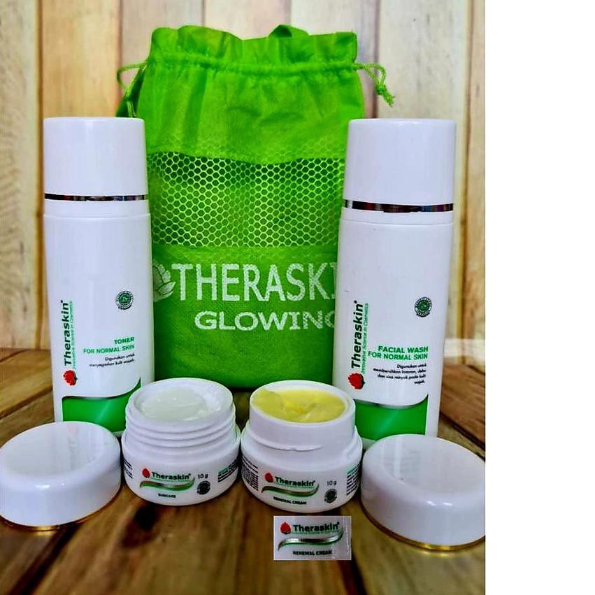 ♨ THERASKIN PAKET GLOWING ORIGINAL - PAKET THERASKIN GLOWING ➹