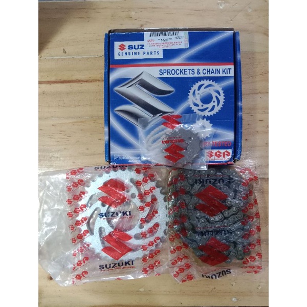 gearset gear set gir set suzuki motor smash new, smash lama, shogun 125, titan