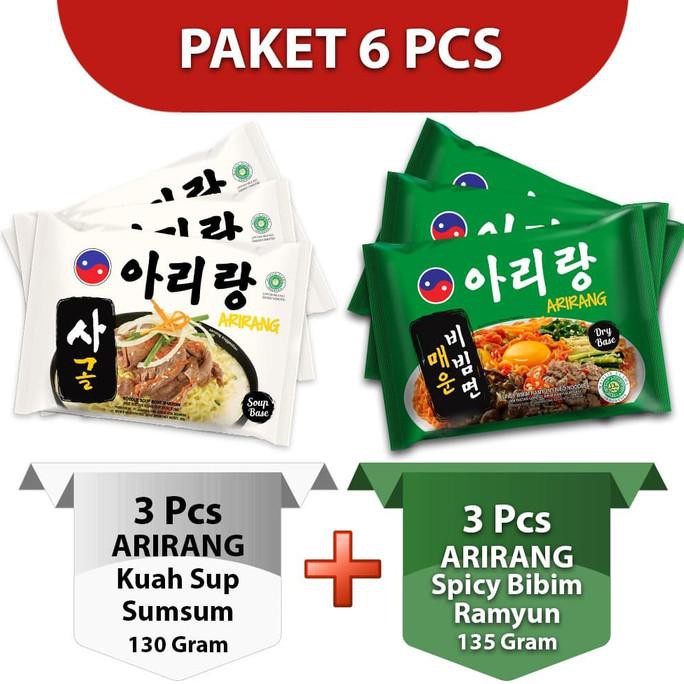 

Terlaris# Arirang Sup Sumsum 3 Pcs, Arirang Spicy Bimbim Ramyun 3 Pcs (Ar16)