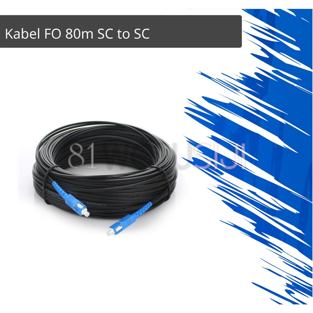 Precon/Dropcore/Kabel fiber optic SC to SC 100M single mod - 1 core 3 seling