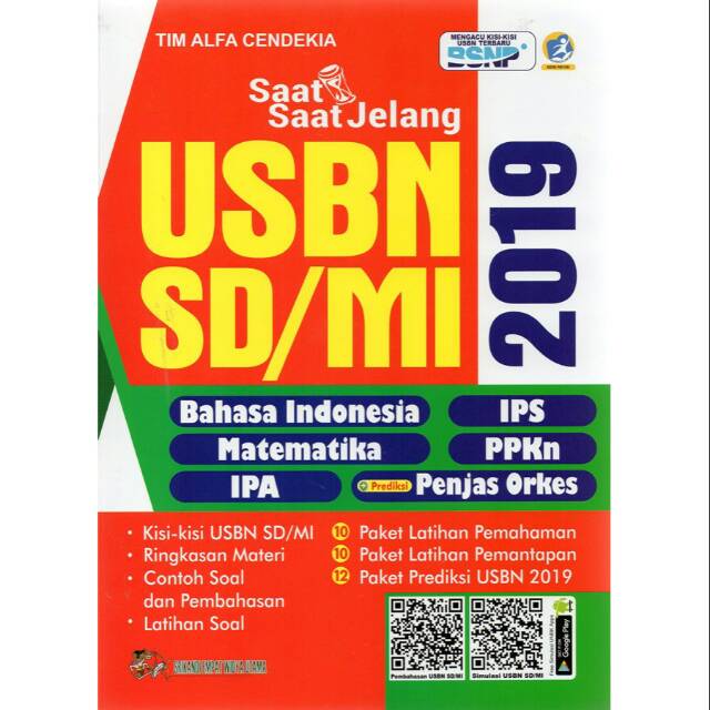Buku Un Sd Saat Saat Jelang Usbn Sd Mi 2019 Shopee Indonesia