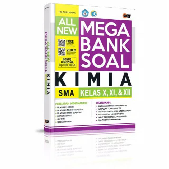 Buku All New Mega Bank Soal Kimia Sma Kelas X Xi Xii Shopee Indonesia