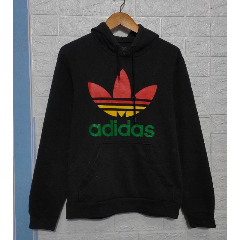 hoodie adidas trefoil vintage second original