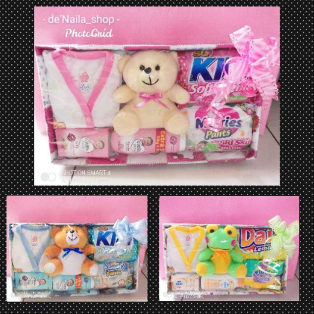 Kado Bayi Kado Bayi Baru Lahir Baby Gift Bingkisan Bayi Set Kado Bayi Parcel Bayi Boneka Shopee Indonesia