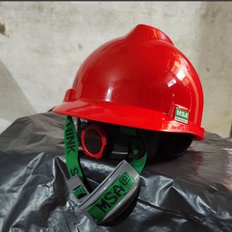 helm safety MSA SNI sarang Fastrack / putar ( kuning, biru, Putih, merah )