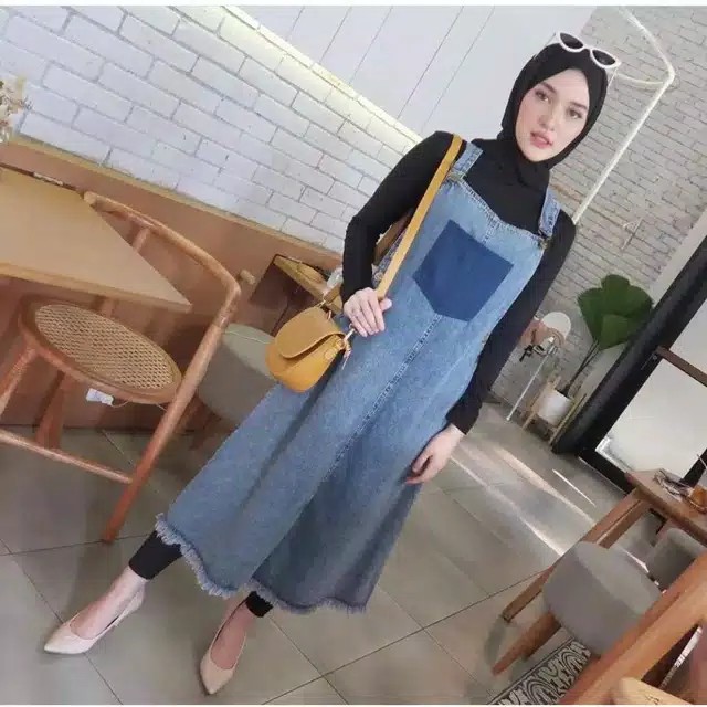 OVERALL ZUSHI ROK JEANS RAWIS PREMIUM