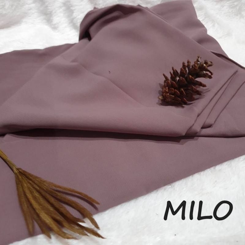 Khimar Jumbo XXXL Hijab Instan Syari Wolfis Grade A-Milo