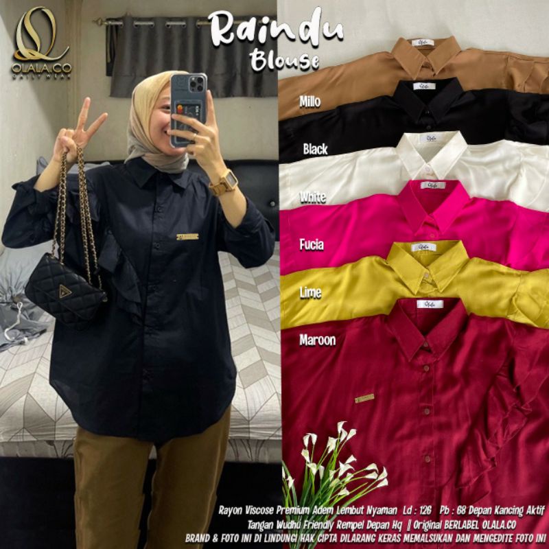 RAINDU BLOUSE ORI OLALA