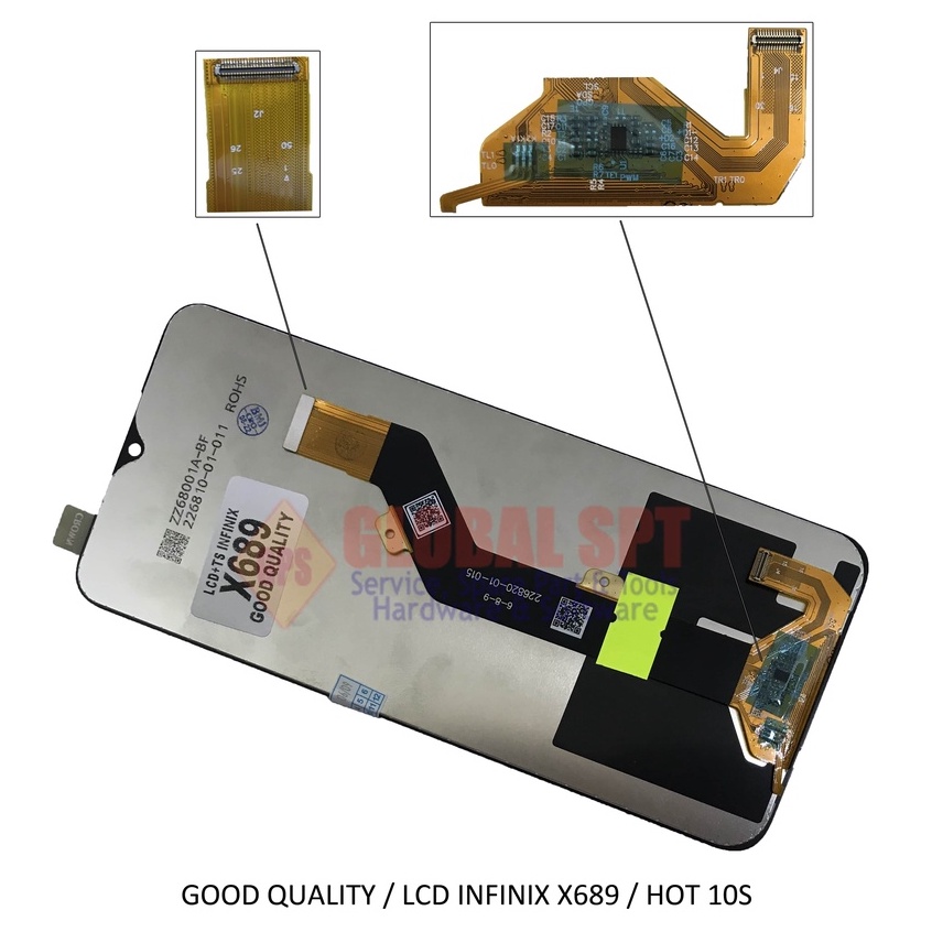 GOOD QUALITY / LCD TOUCHSCREEN INFINIX X689 / HOT 10S