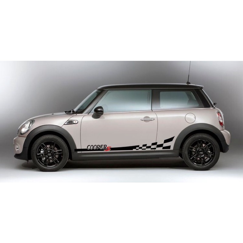 stiker mobil stiker lis mobil mini coper termurah