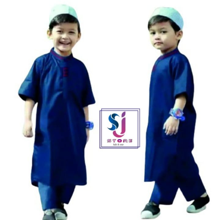 STELAN BAJU KOKO ANAK / GAMIS Set Anak Laki-Laki 1 - 10 Tahun