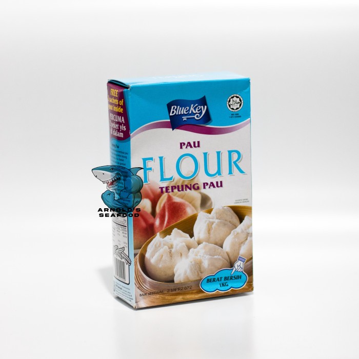 

pakai-siap-tepung-bumbu-tepung- tepung pao blue key malaysia 1kg / pao flour bapao blue key -tepung-