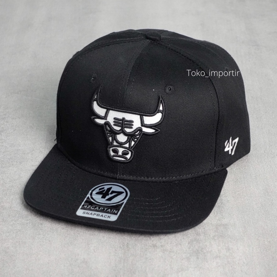 Topi Bulls Snapback NBA Import Mirror ORI