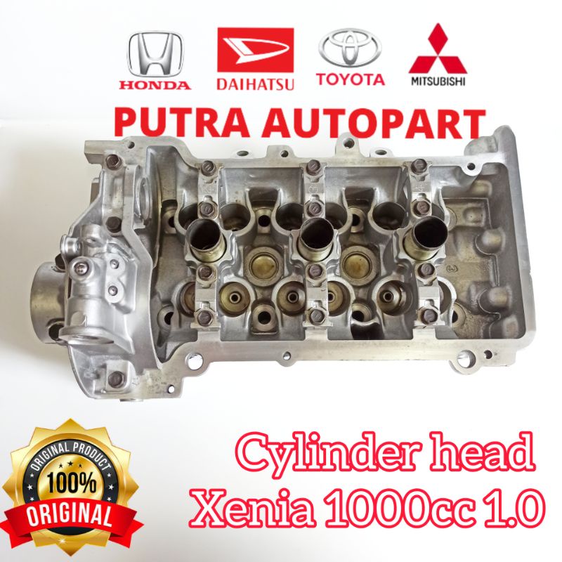 cylinder head xenia 1.0 1000cc original daihatsu