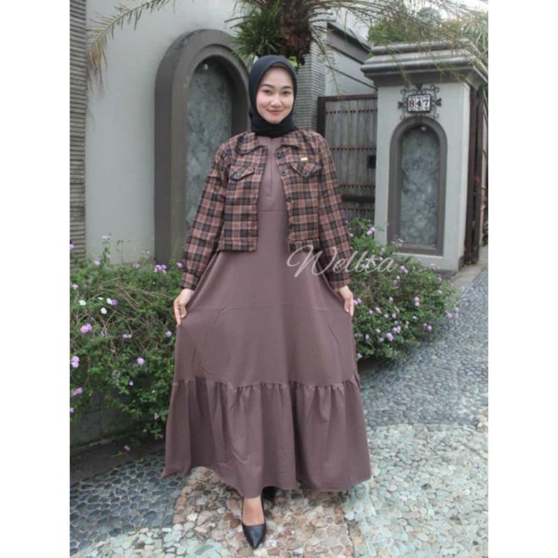 Gamis Outer Zara Ory by Wellta