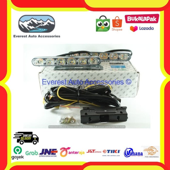 LED DRL Sein Lexus 6 titik Turn Signal Daytime Running Light