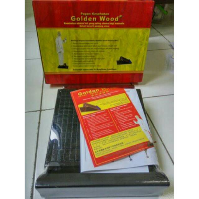 Golden Wood - Papan Kesehatan / Papan Kesehatan GoldenWood
