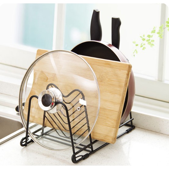 Rak Panci Peralatan Dapur Serbaguna