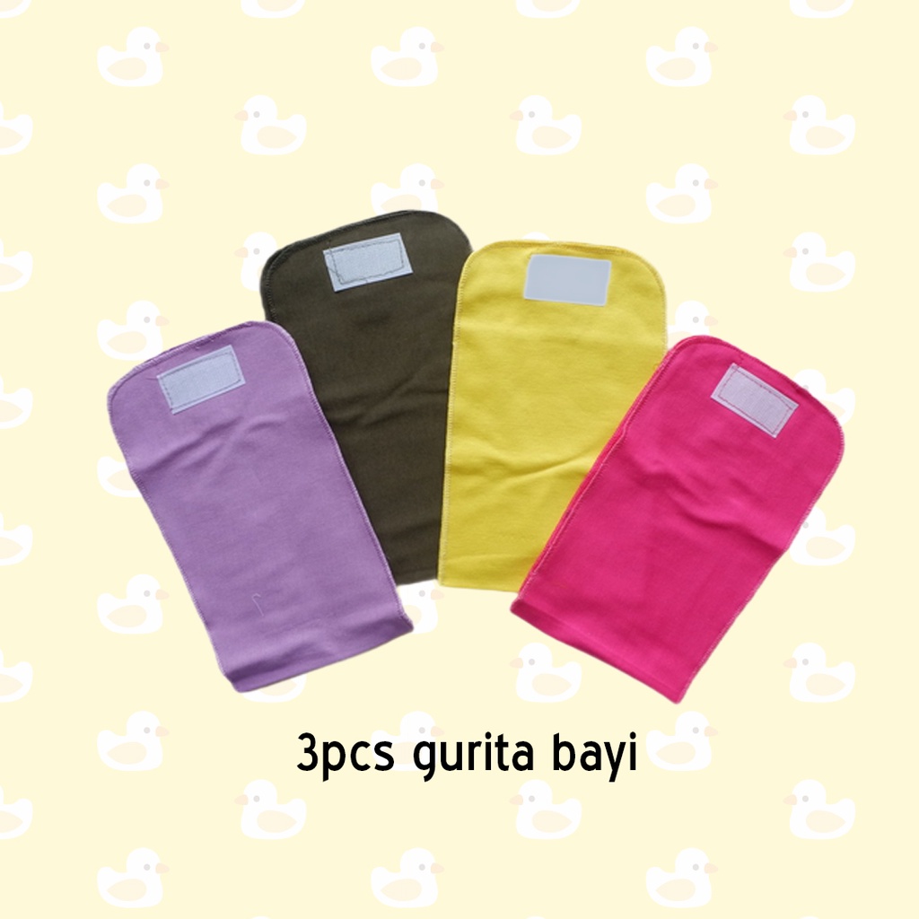 3 PCS Y Lin Gurita Anak Bayi Perekat | Grito Bayi Polos Perekat