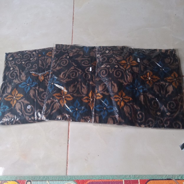 Batik Tunik Motif Terbaru Pekalongan Original Zipper M L Xl Xxl Xxxl Td 178