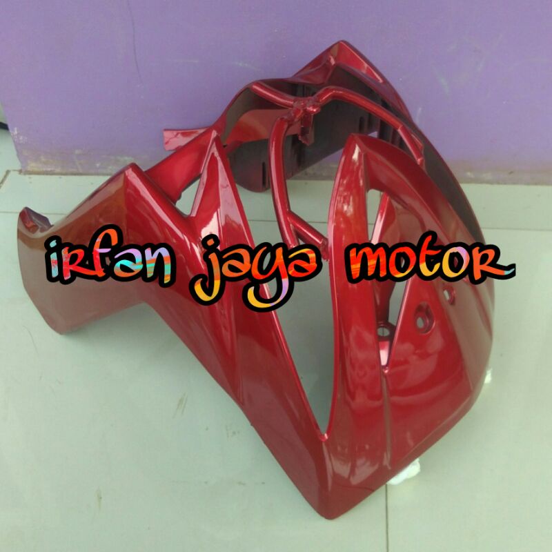 Full bodi Halus Cover body full halus yamaha mio soul karbu merah