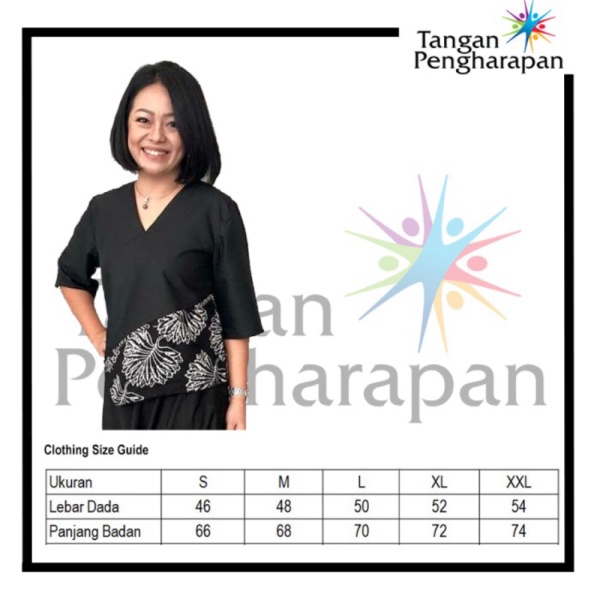 Jual Blouse Batik Motif Bako Tangan Pengharapan - S Limited